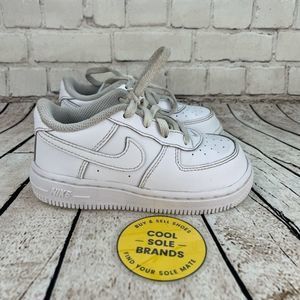 Nike Air Force 1 shoes,  TD White 8C